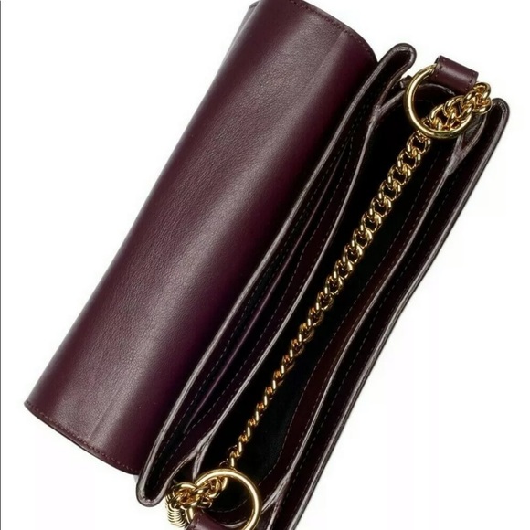 ❌SOLD❌ NWOT ALEXANDER MCQUEEN TWIN SKULLS BAG BURGUNDY - Picture 5 of 6